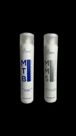 Pachet Mounir - Mounir metallic silver mms + Mounir toner boost mtb - 2x 300ml - MarySalon