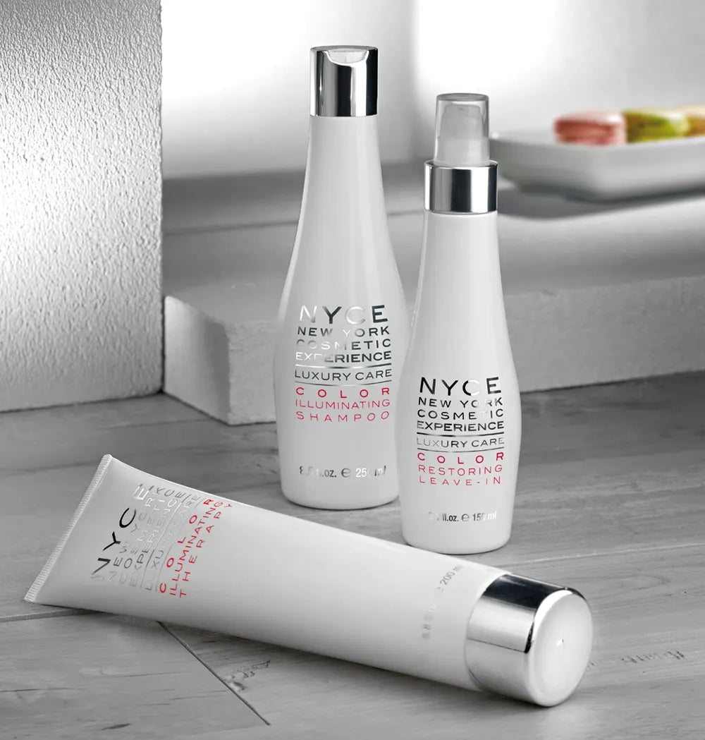 Pachet pentru par vopsit - Kit compus din sampon 250 ml - masca 200 ml - leav-in 150 ml - NYCE - MarySalon